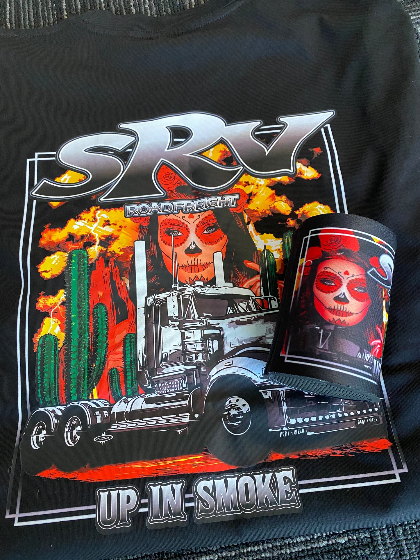 Up In Smoke Stubby Cooler