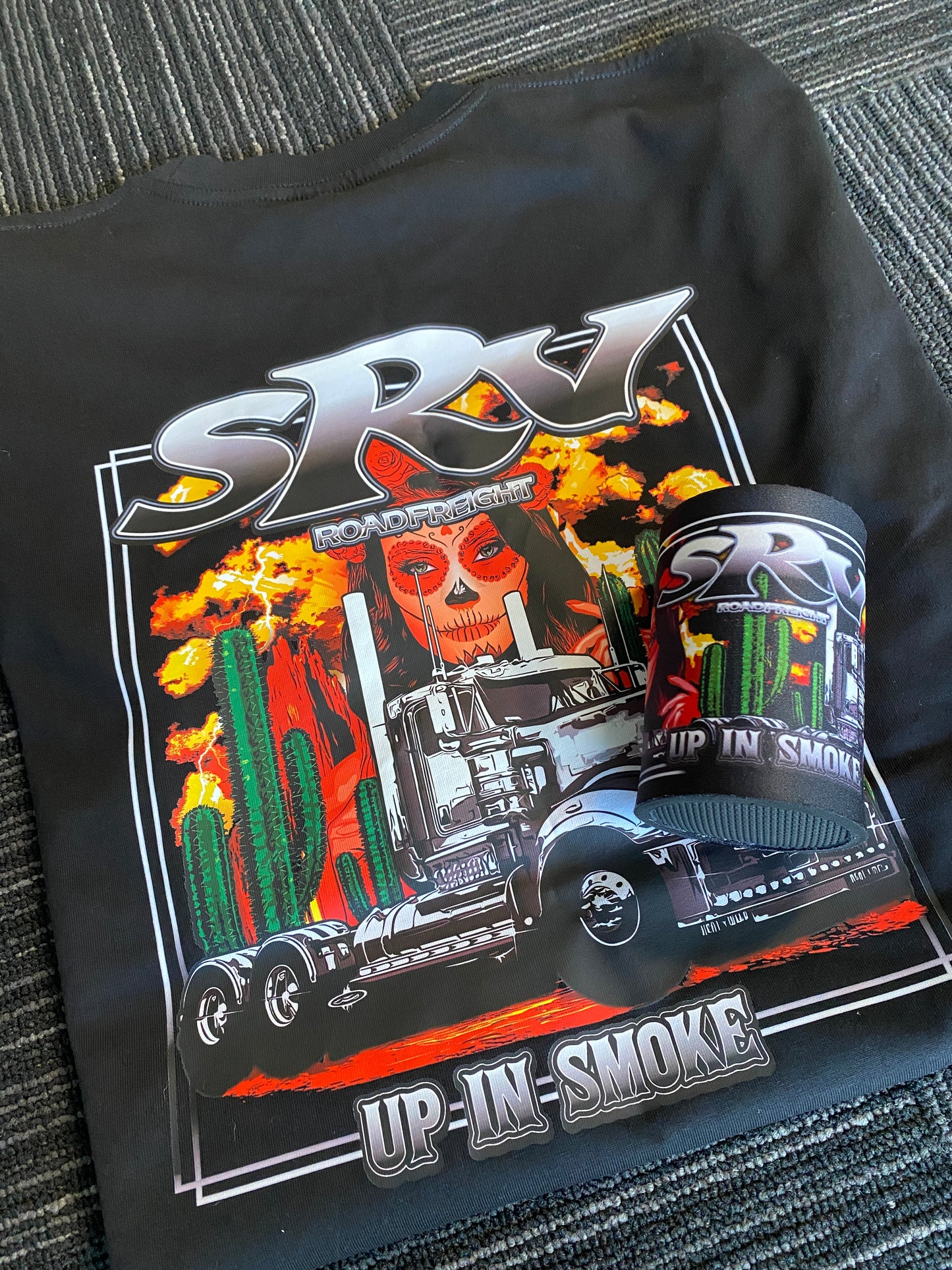 Up In Smoke Stubby Cooler