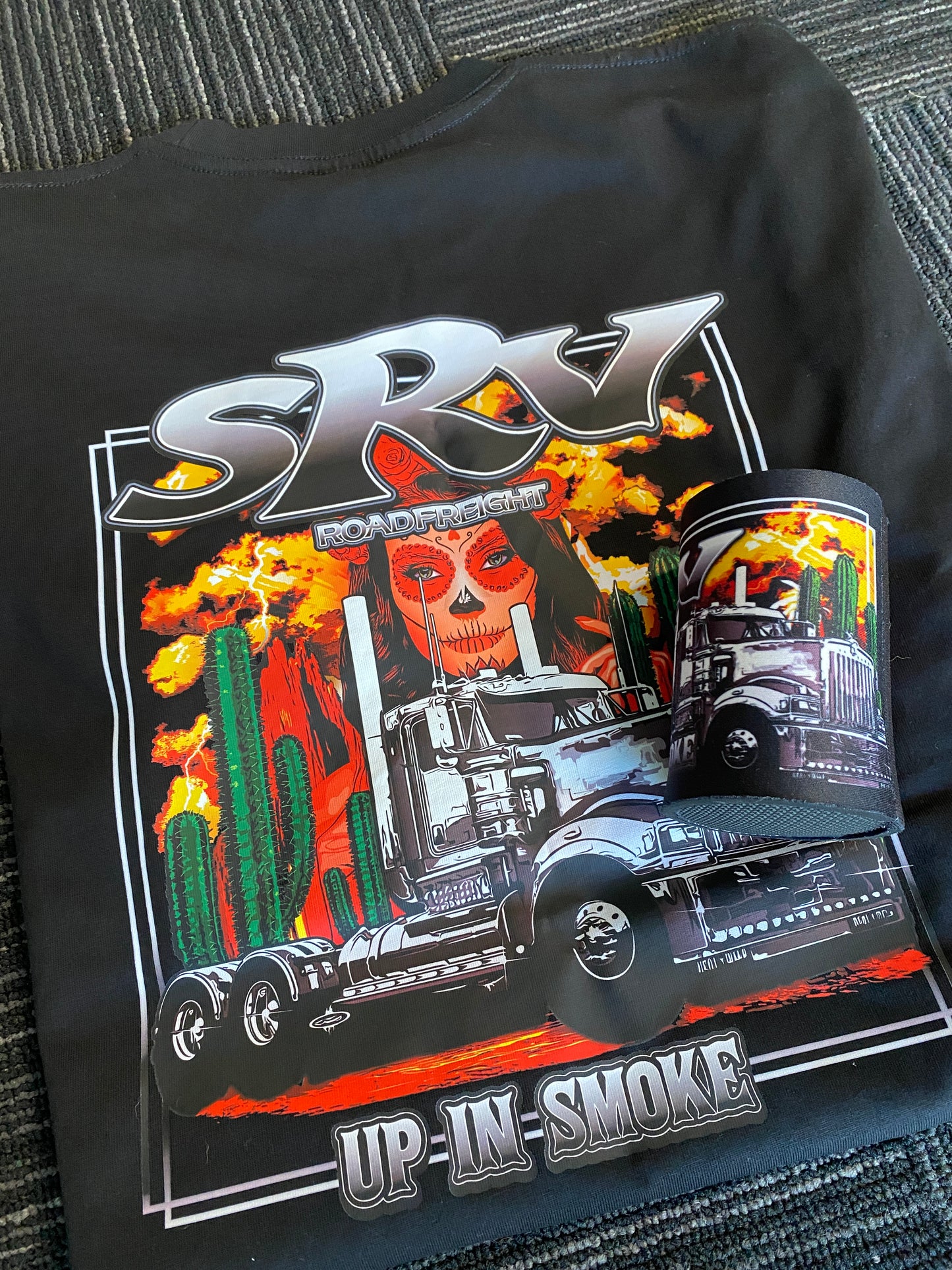 Up In Smoke Stubby Cooler