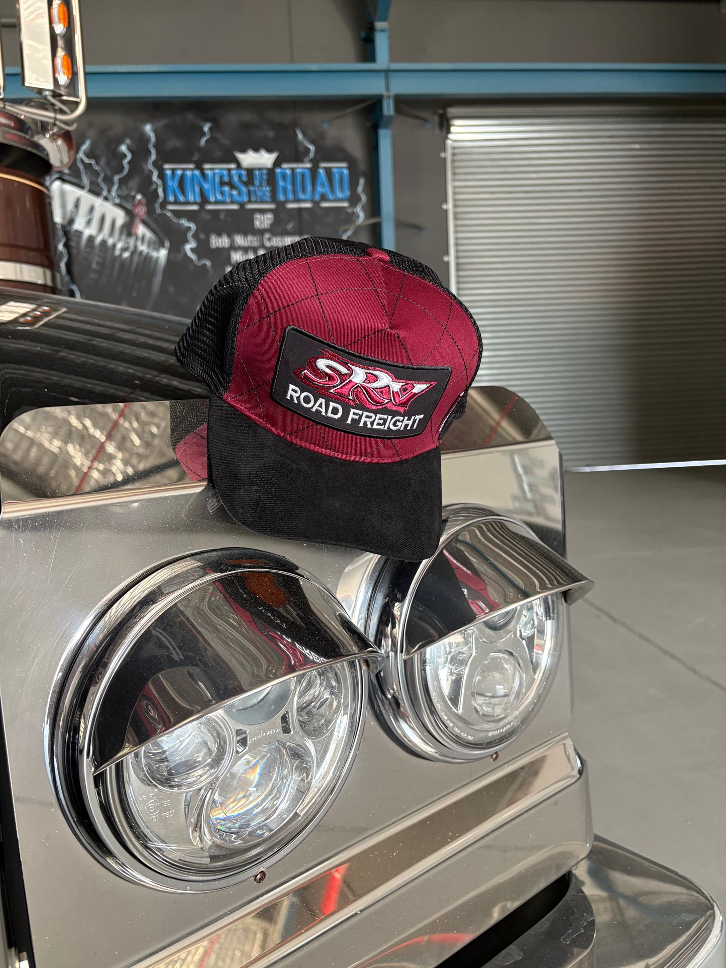 SRV Truckers Hat - Maroon