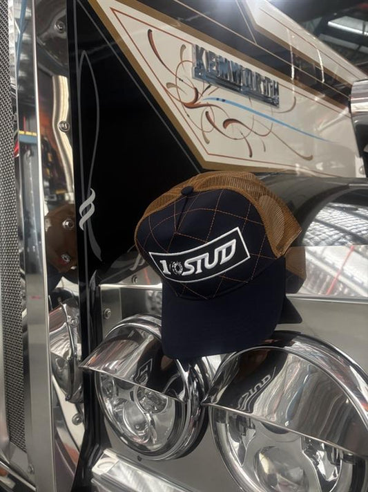 10STUD Truckers Hat Colab - Navy Blue